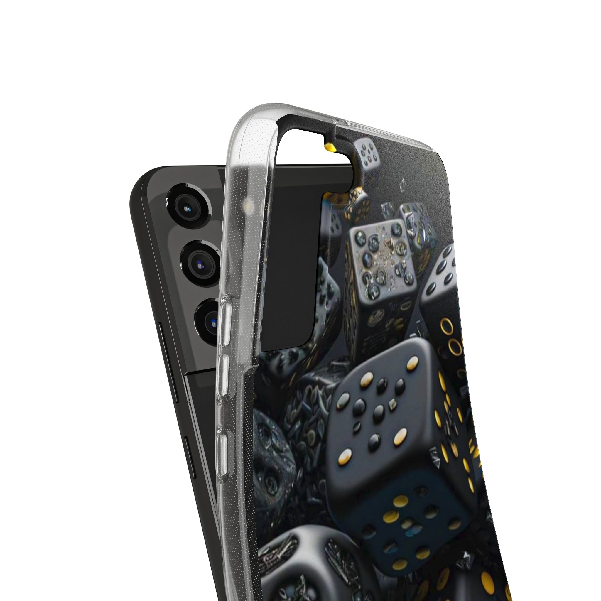 Dice Soft Phone Case - Stylish Phone Cover for Game Enthusiasts