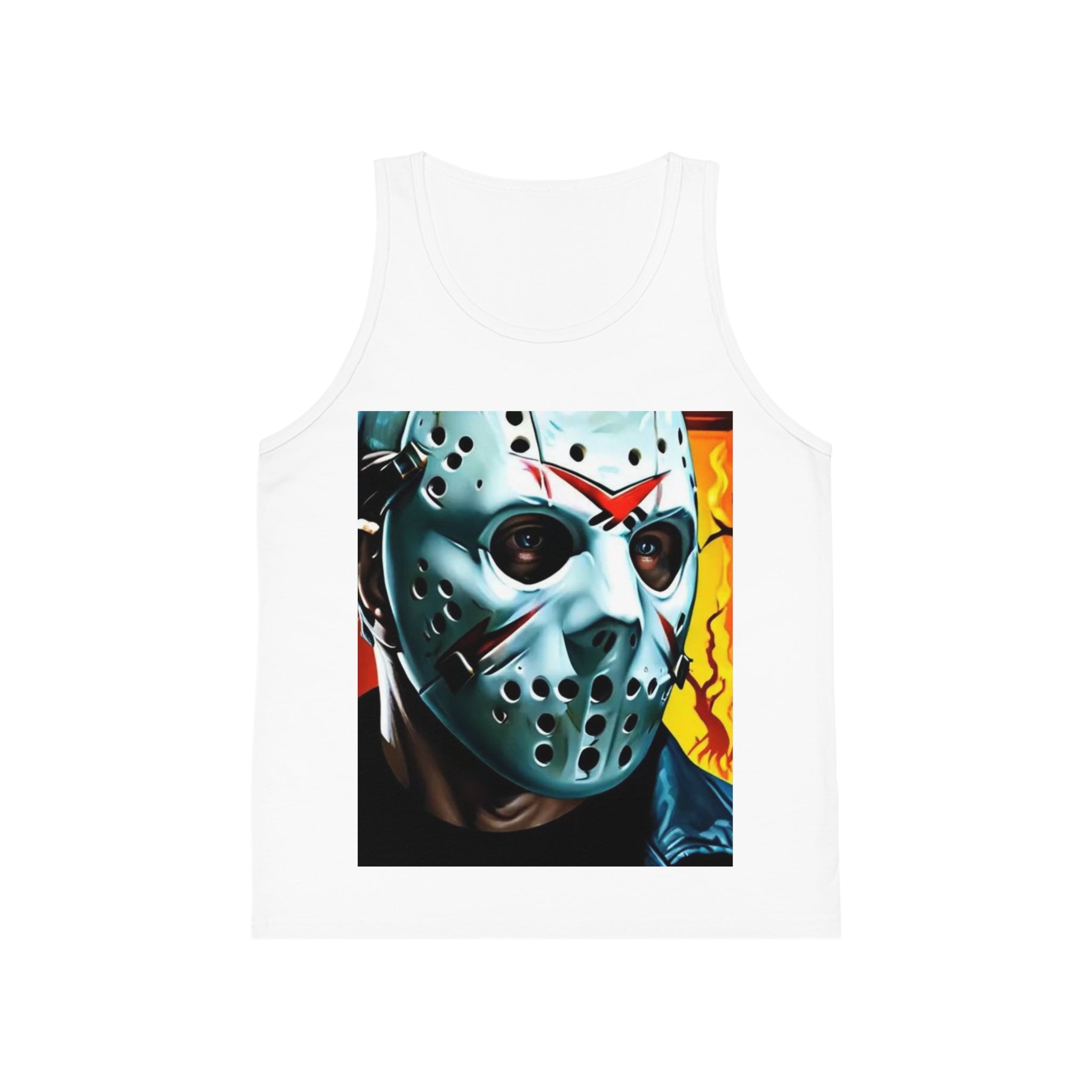 Kid's Jersey Tank Top - Jason Voorhees Graphic - Perfect for Horror Fans