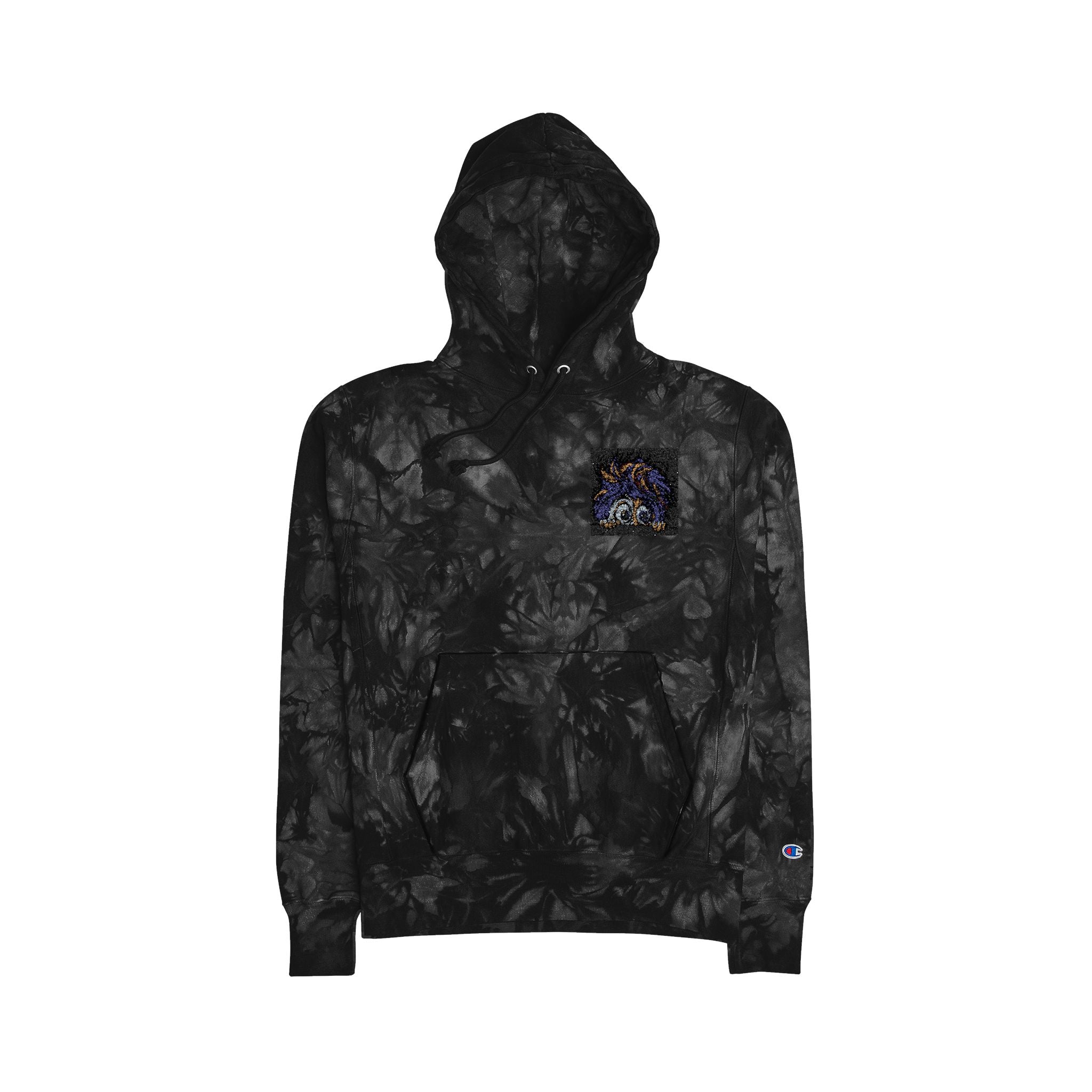 Unisex Tie-Dye Champion Hoodie - Stylish Casual Wear for All Occasions
