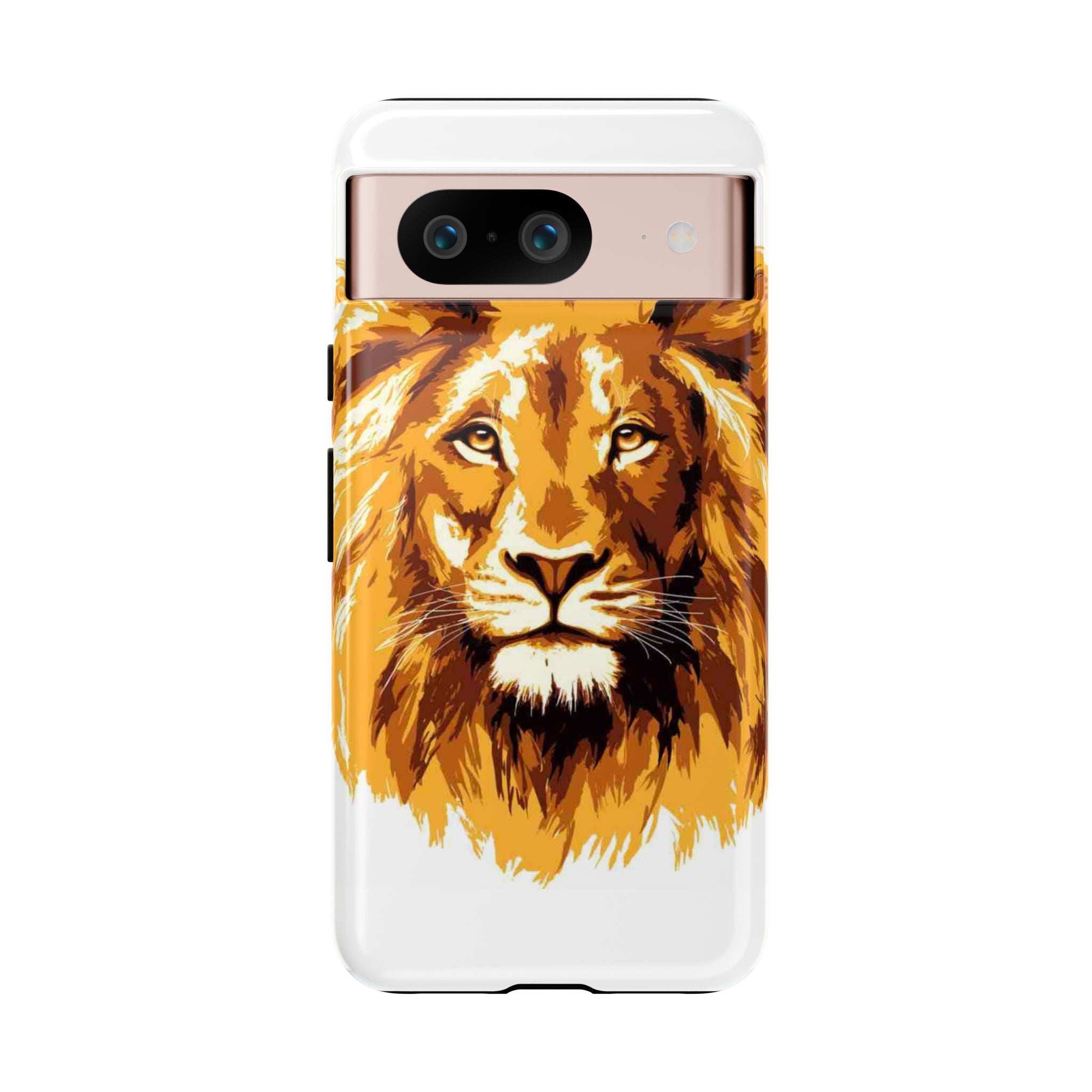 Lion Spirit Tough Phone Case – Bold, Protective Cover for Animal Lovers