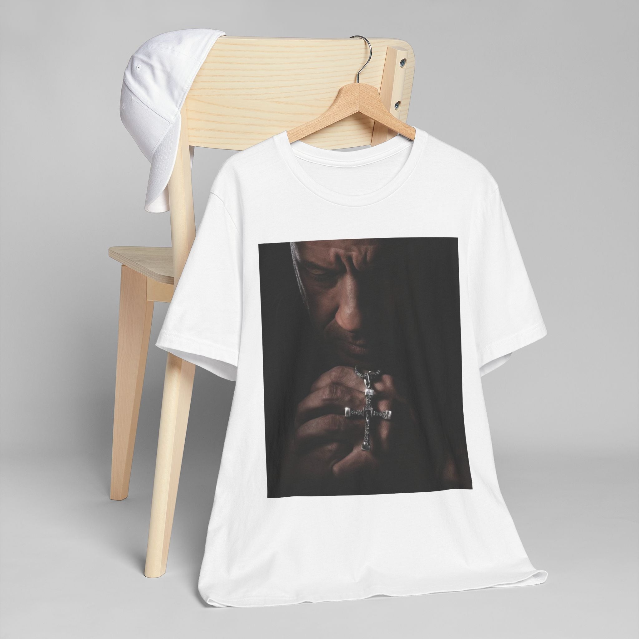 Faithful Reflection Unisex Jersey T-Shirt - Spiritual Design