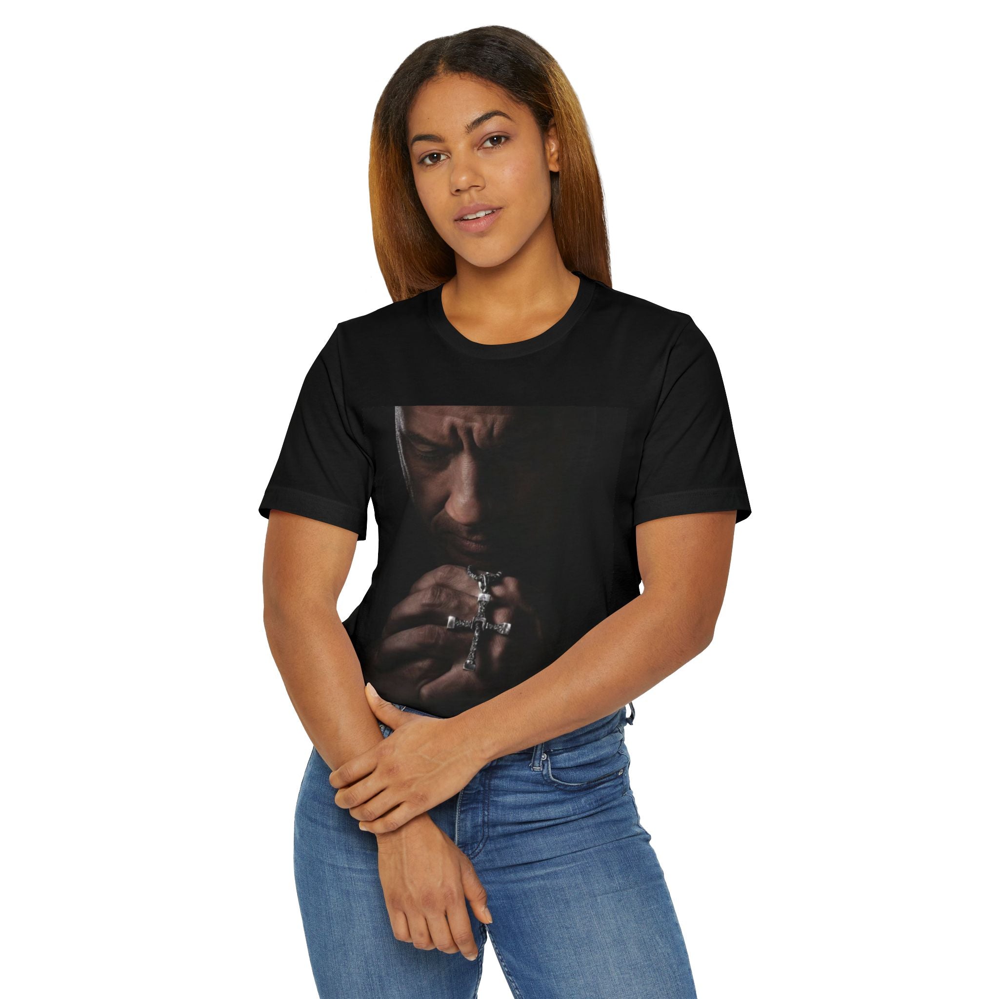 Faithful Reflection Unisex Jersey T-Shirt - Spiritual Design