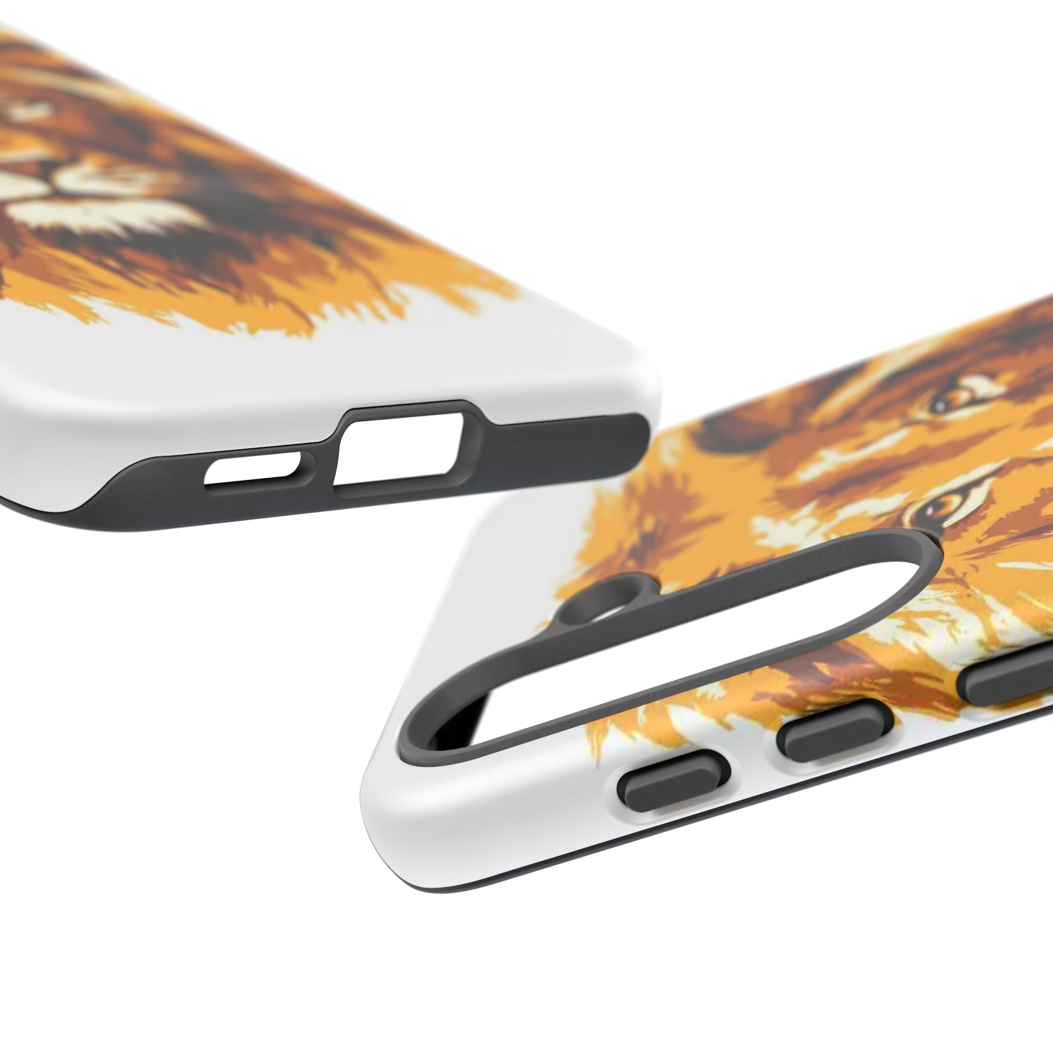 Lion Spirit Tough Phone Case – Bold, Protective Cover for Animal Lovers