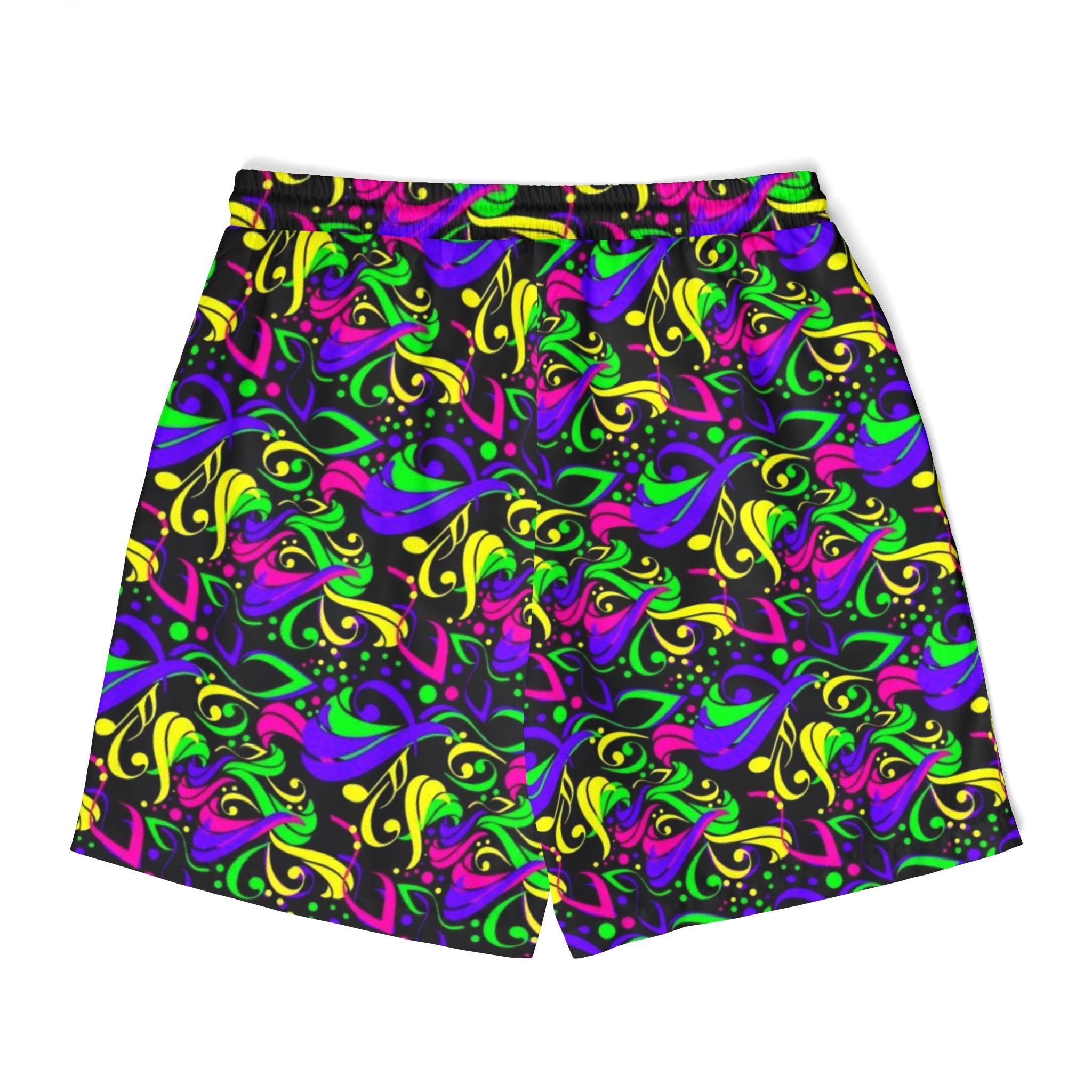 Vibrant Swim Shorts - Colorful Pattern for Beach Days