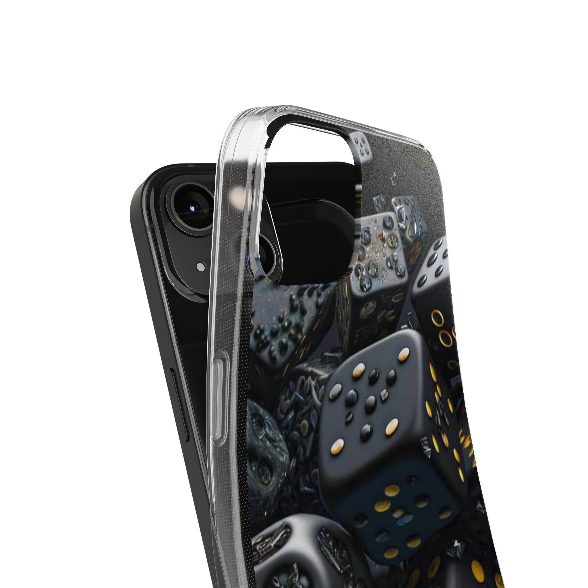 Dice Soft Phone Case - Stylish Phone Cover for Game Enthusiasts