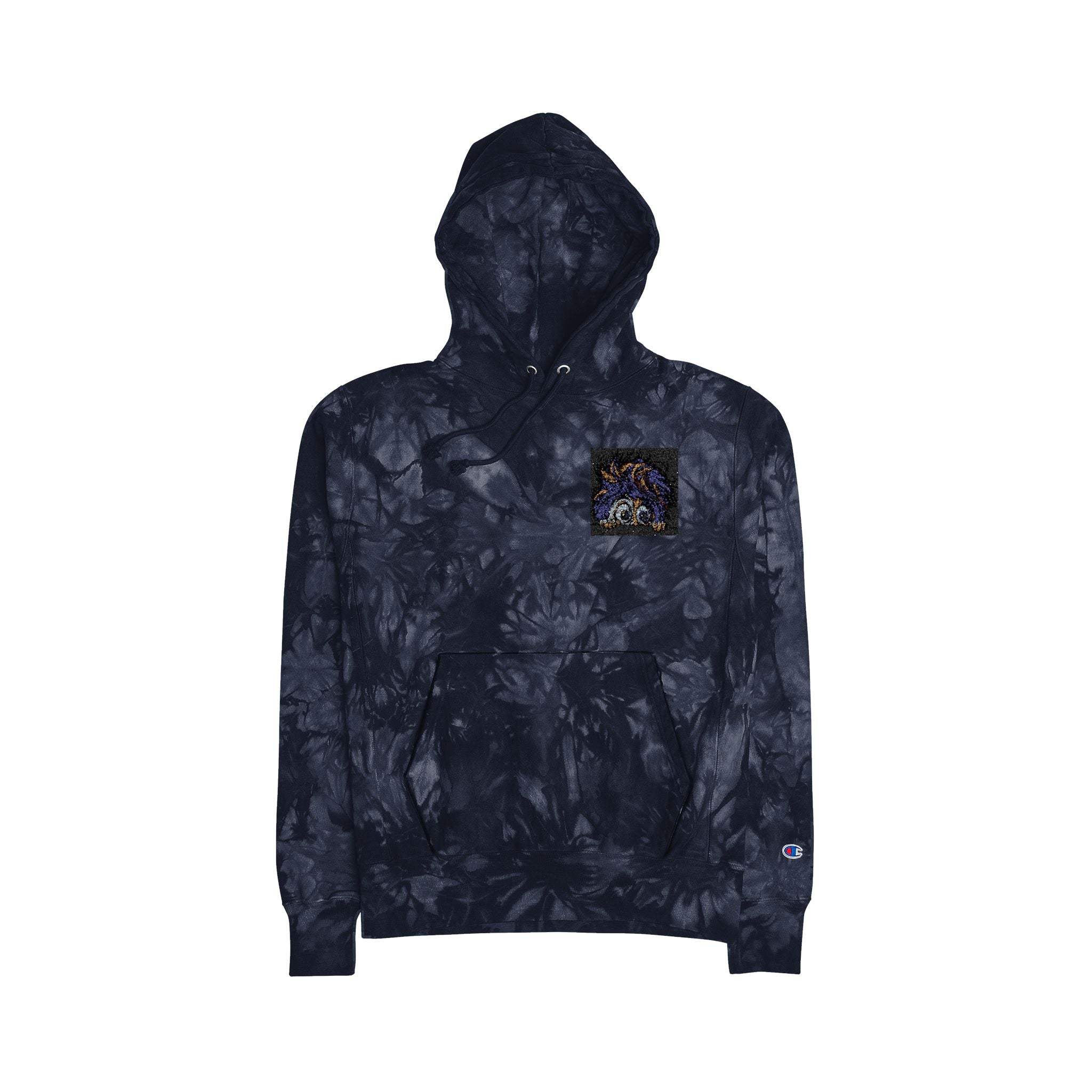 Unisex Tie-Dye Champion Hoodie - Stylish Casual Wear for All Occasions