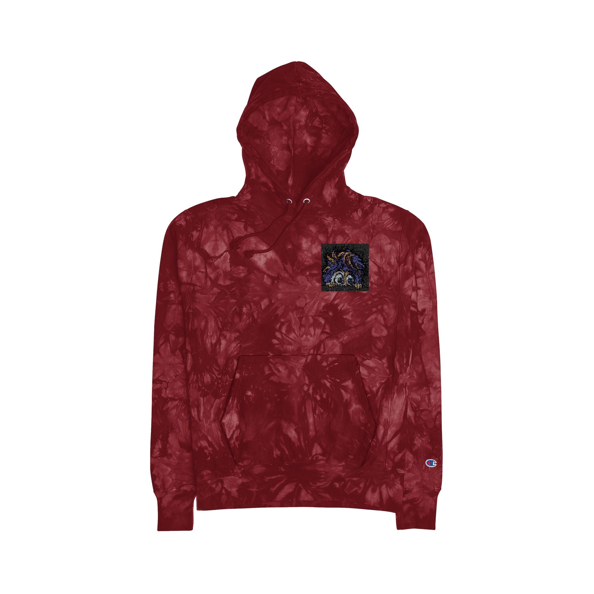 Unisex Tie-Dye Champion Hoodie - Stylish Casual Wear for All Occasions