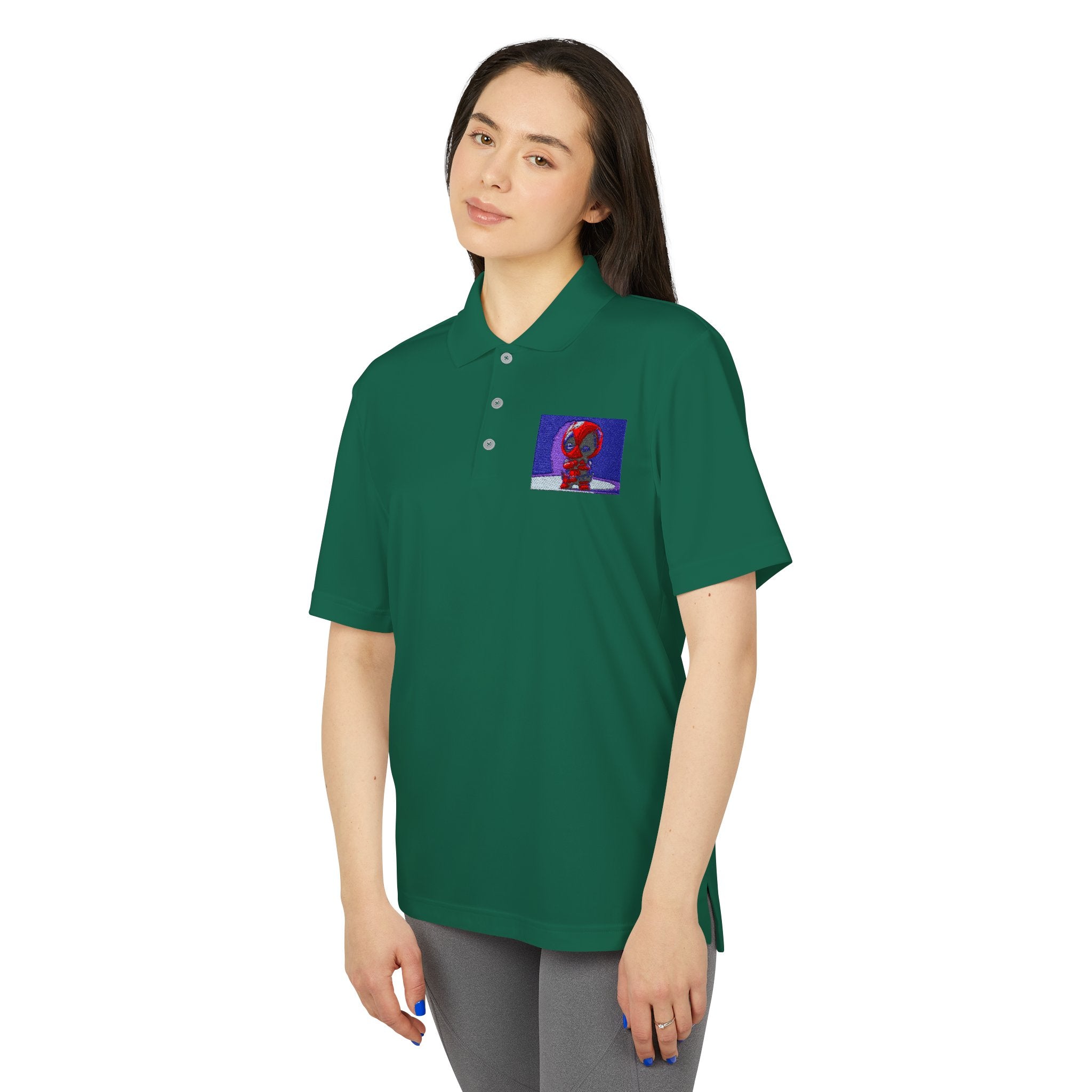 adidas Unisex Lobster Graphic Performance Polo - Fun & Sporty Activewear